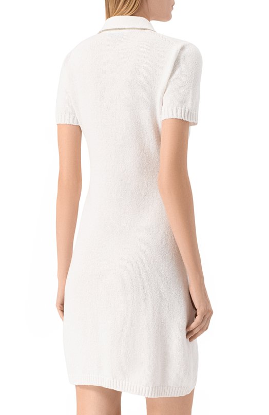 Платье из хлопка и вискозы Gran Sasso 23250/22150 Белый  23250/22150 Фото 3