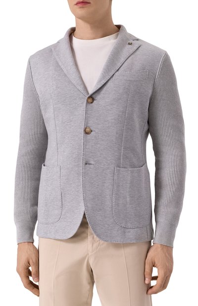 Хлопковый пиджак GRAN SASSO, арт. 23133/76012, фото 5