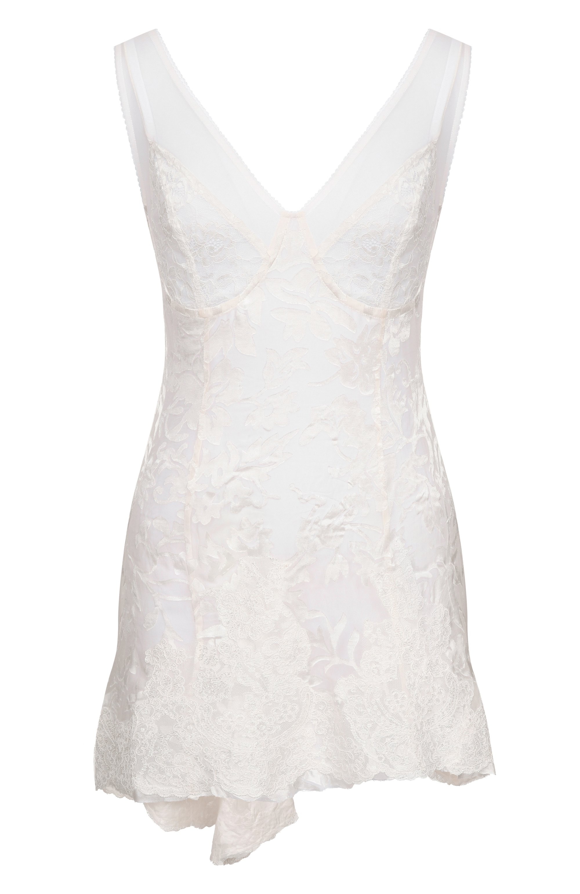 Платье из вискозы и шелка DANIIL ANTSIFEROV белого цвета по цене 80000 руб., арт. DA_3193W, фото 1 Платье из вискозы и шелка DANIIL ANTSIFEROV, арт. DA_3193W, фото 1