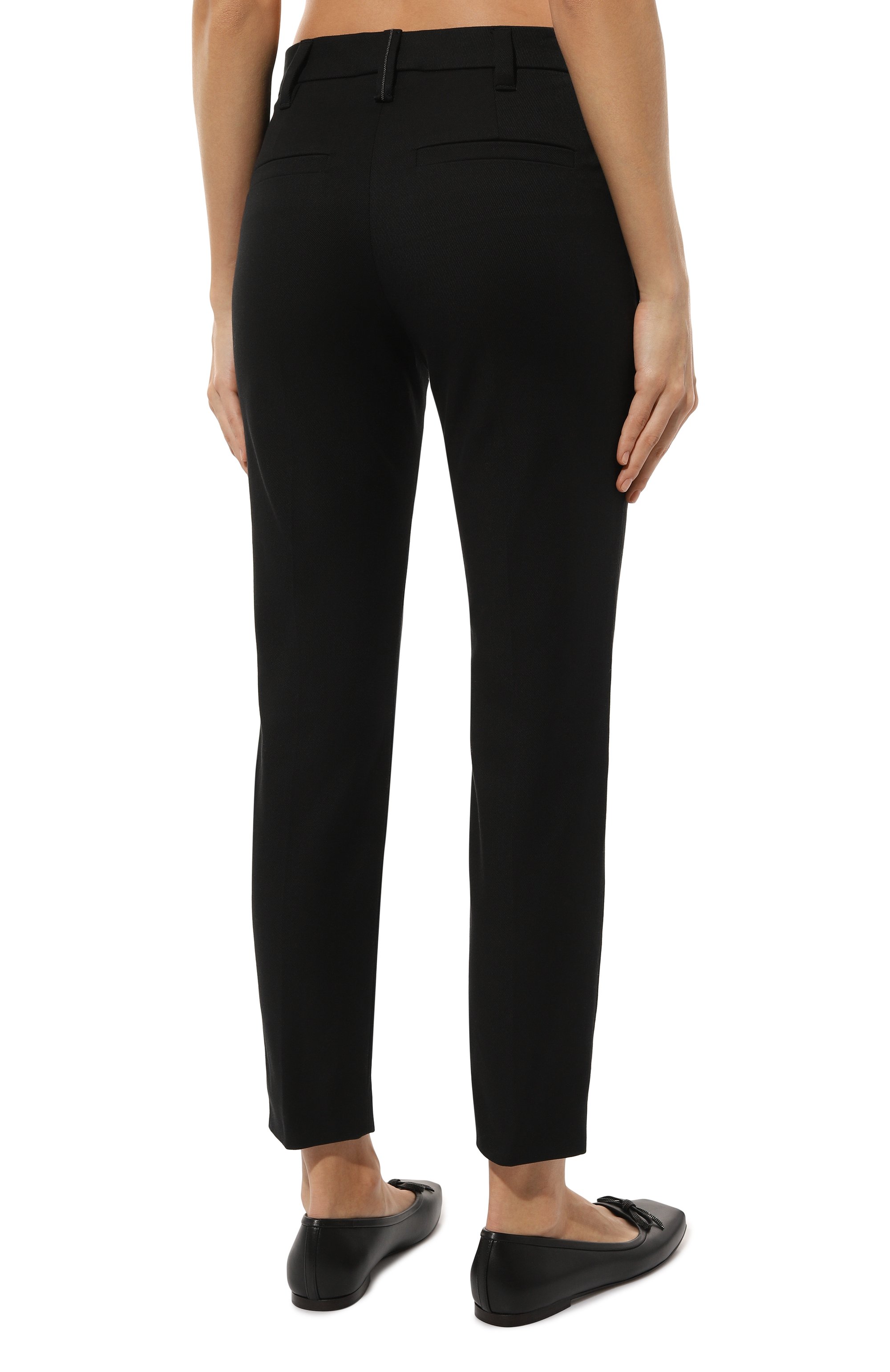 Хлопковые брюки BRUNELLO CUCINELLI, арт. MP126P8703, фото 4