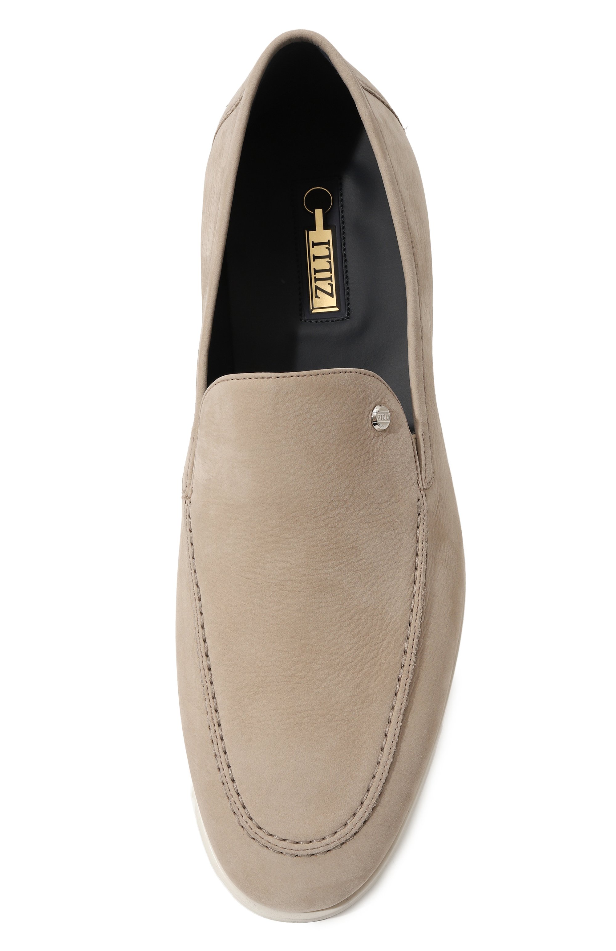 Лоферы из нубука ZILLI, арт. H0063BM1003VRUL01, фото 6