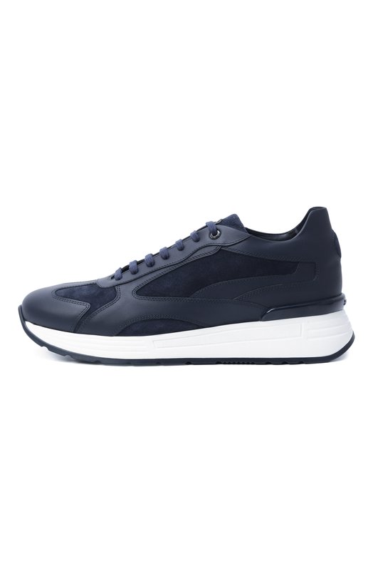 Кожаные кроссовки Stefano Ricci UZ26EG6636/WYSDP Синий  UZ26EG6636/WYSDP Фото 4