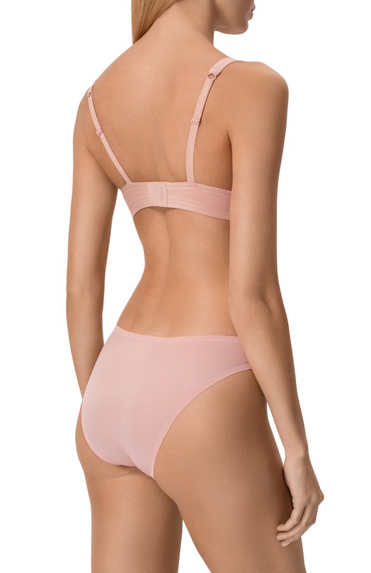 Хлопковый бюстгальтер-бралетт Wolford 4W1021 Розовый  4W1021 Фото 3