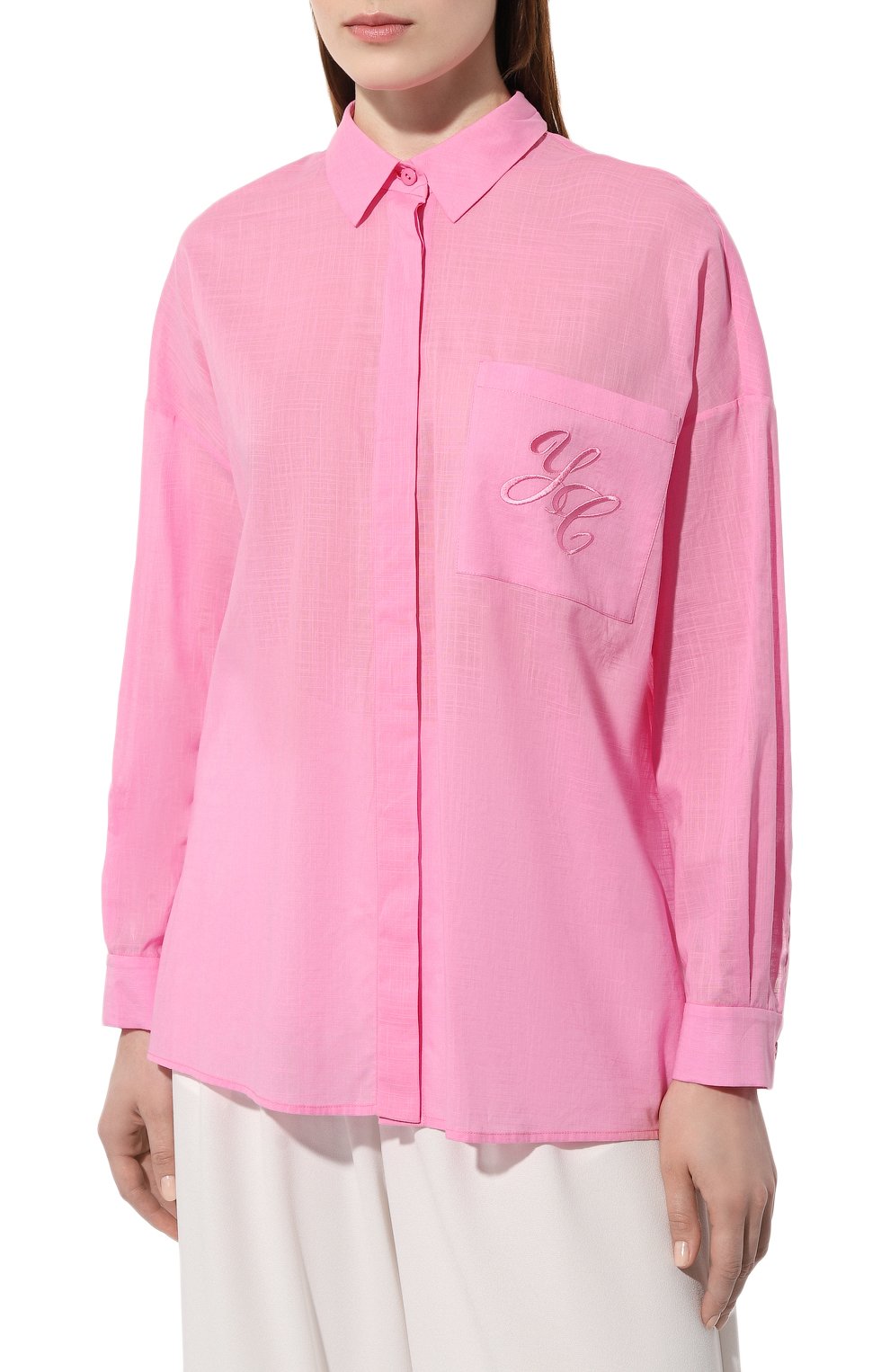 Хлопковая рубашка YANINA, арт. T-2475B/2, фото 3