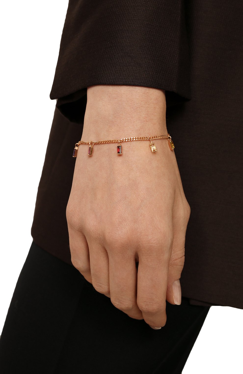 Браслет с радужными искрами в позолоте SECRETS JEWELRY, арт. БРИП00232, фото 2