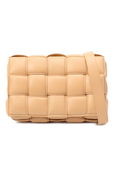 Сумка padded cassette BOTTEGA VENETA бежевого цвета по цене 523000 руб., арт. 591970/VCQR1, фото 5 Сумка padded cassette BOTTEGA VENETA, арт. 591970/VCQR1, фото 5