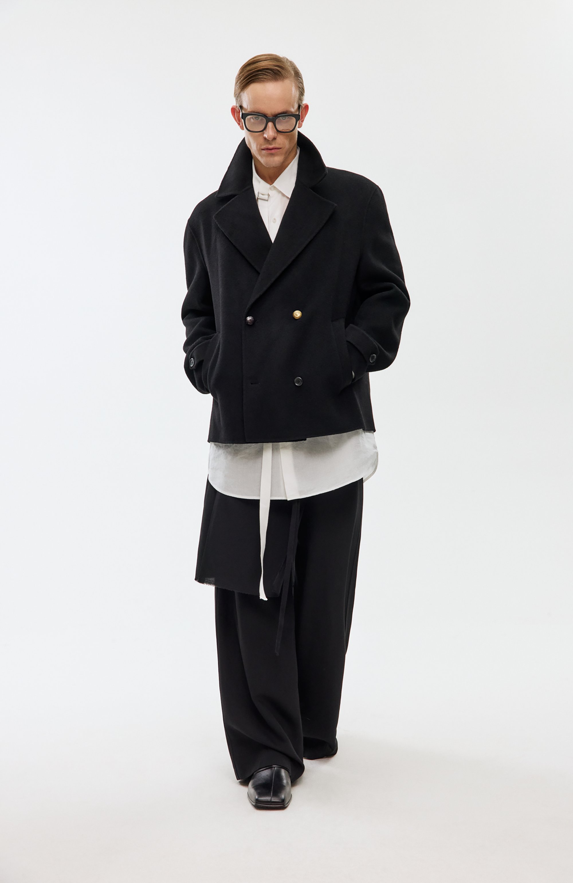 Хлопковая рубашка ANN DEMEULEMEESTER, арт. B0013137/FA026, фото 6