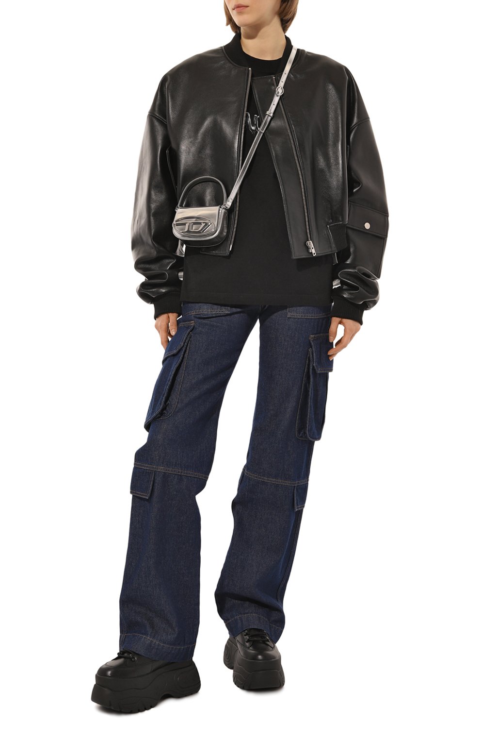 Кожаные кроссовки sprinter NAKED WOLFE черного цвета по цене 29350 руб., арт. SPRINTER/LEATHER, фото 2 Кожаные кроссовки sprinter NAKED WOLFE, арт. SPRINTER/LEATHER, фото 2