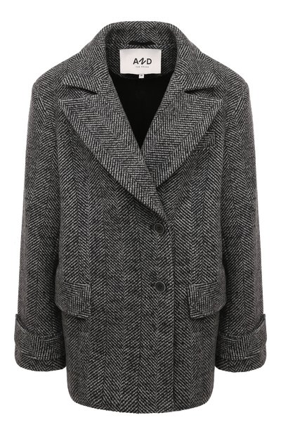 Женское шерстяное полупальто AND THE BRAND, арт. CT008-2013-9010-W25