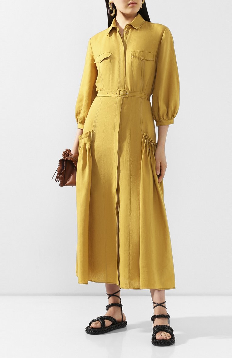 Льняное платье GABRIELA HEARST, арт. 220441/LA001/42, фото 2