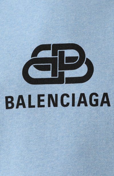 Хлопковое худи BALENCIAGA, арт. 578135/THV78, фото 5