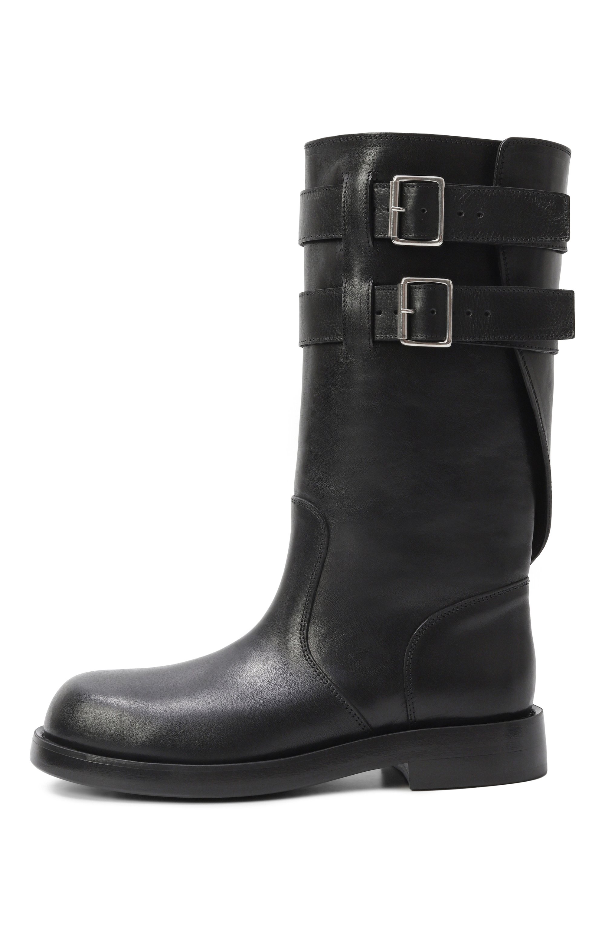 Кожаные полусапоги osmo ANN DEMEULEMEESTER, арт. B0013289/LT141, фото 4