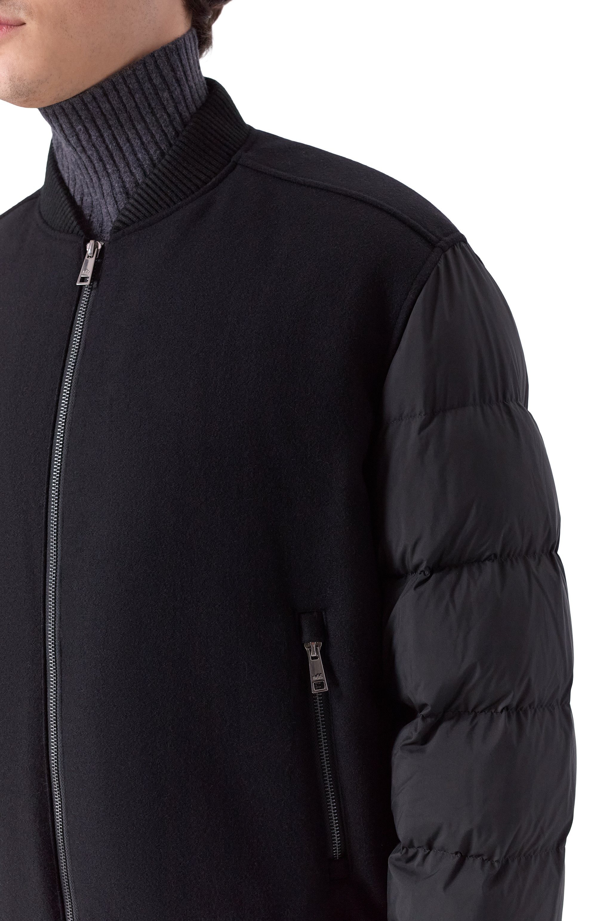 Пуховый бомбер ADD, арт. 12AMHM88, фото 5