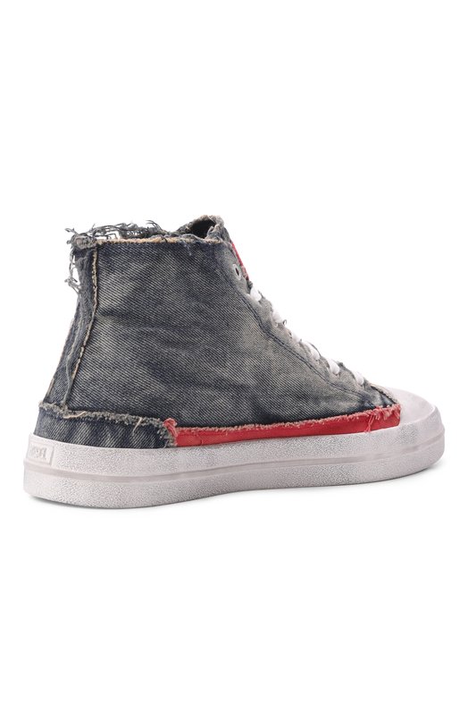 Текстильные кеды S-D-Verse Diesel Y03723/P7521 Серый  Y03723/P7521 Фото 4