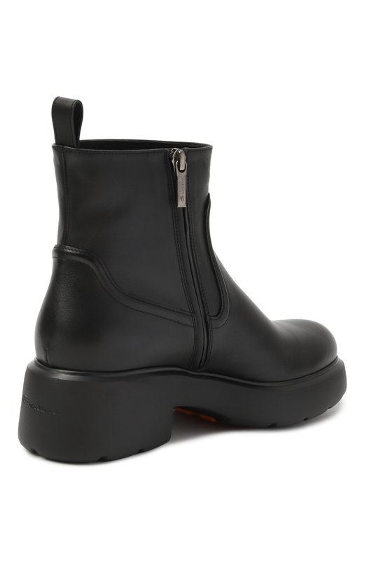 Кожаные ботинки Easy Santoni WTEG71899SM0NDYL Чёрный  WTEG71899SM0NDYL Фото 5