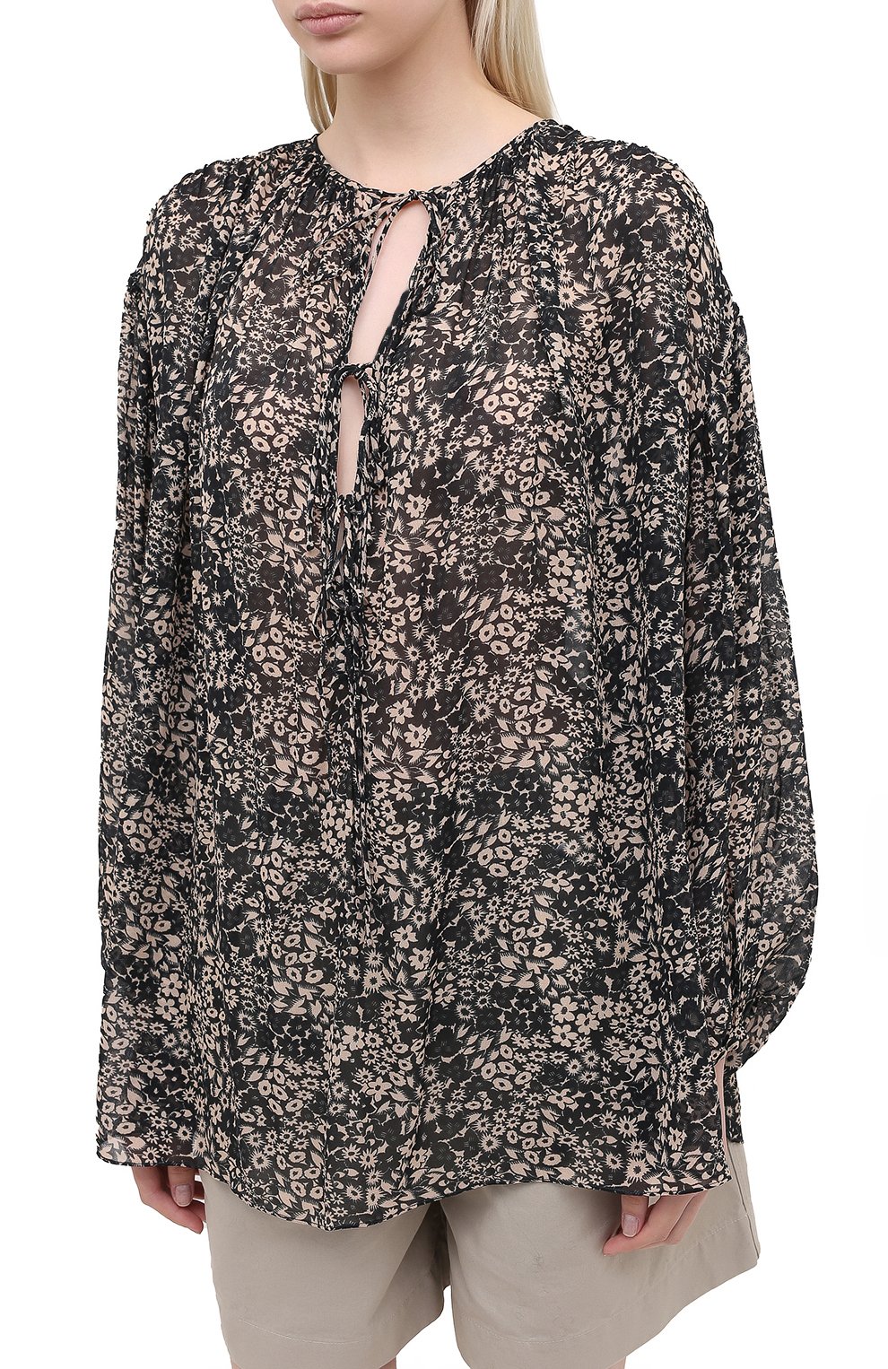 Блузка из вискозы ISABEL MARANT ETOILE, арт. HT1786-20A042E/LILIANA, фото 3
