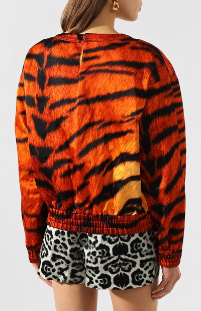 Свитшот из смеси вискозы и хлопка DRIES VAN NOTEN, арт. 201-10720-9325, фото 4