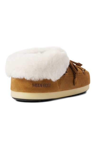 Замшевые сабо evx MOON BOOT коричневого цвета по цене 25750 руб., арт. 80D1470090, фото 5 Замшевые сабо evx MOON BOOT, арт. 80D1470090, фото 5