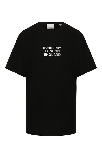 Женская хлопковая футболка BURBERRY, арт. 8021175