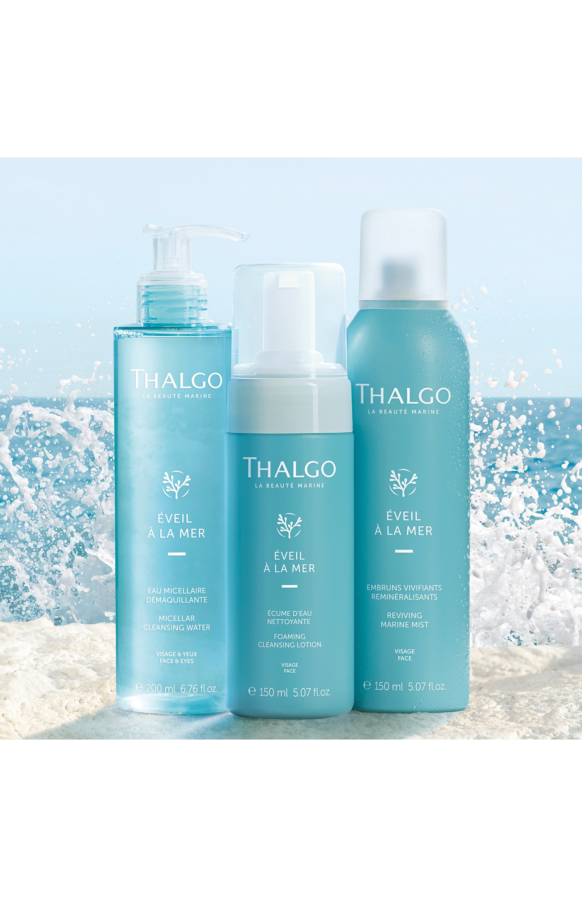 Очищающий мусс для лица eveil a la mer (150ml) THALGO, арт. VT22011, фото 3