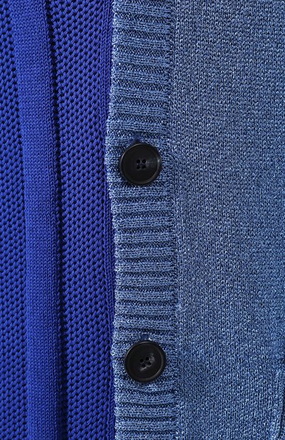 Кардиган из смеси хлопка и вискозы M MISSONI синего цвета по цене 55700 руб., арт. 2DM00086/2K004X, фото 5 Кардиган из смеси хлопка и вискозы M MISSONI, арт. 2DM00086/2K004X, фото 5