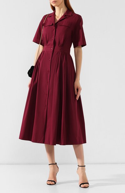 Хлопковое платье DRIES VAN NOTEN, арт. 191-11072-7122, фото 2