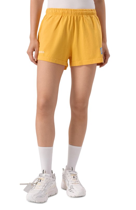 Хлопковые шорты Sporty and Rich SH037615637YE26 Жёлтый  SH037615637YE26 Фото 3