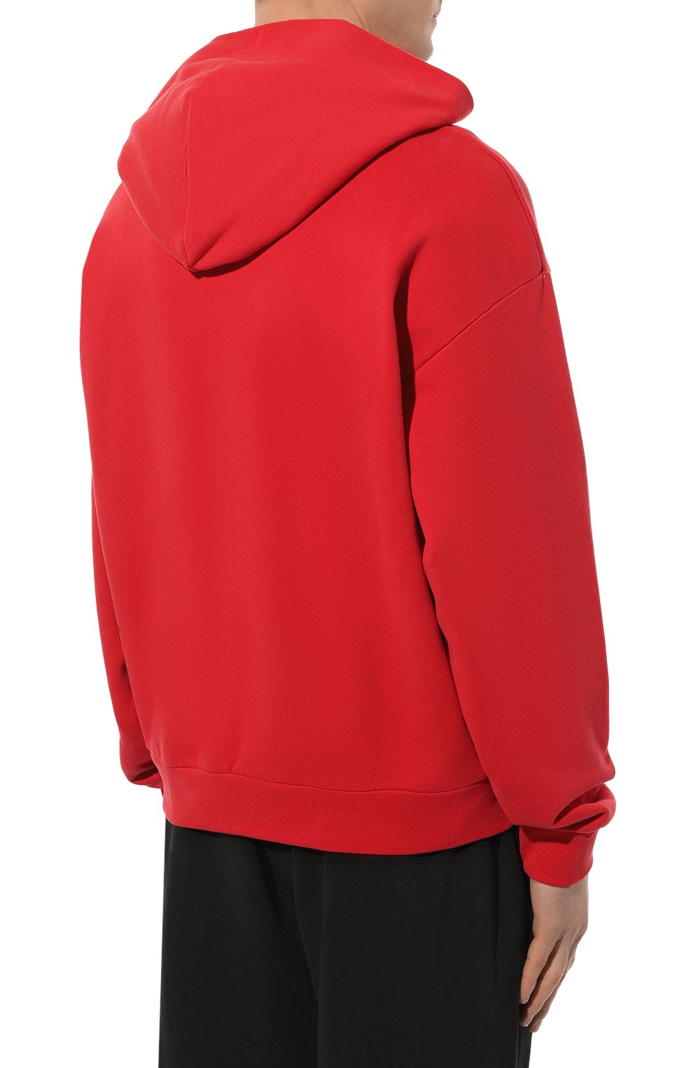 Хлопковое худи PANGAIA красного цвета по цене 20750 руб., арт. ORGANIC COTTON HOODIE, фото 8 Хлопковое худи PANGAIA, арт. ORGANIC COTTON HOODIE, фото 8