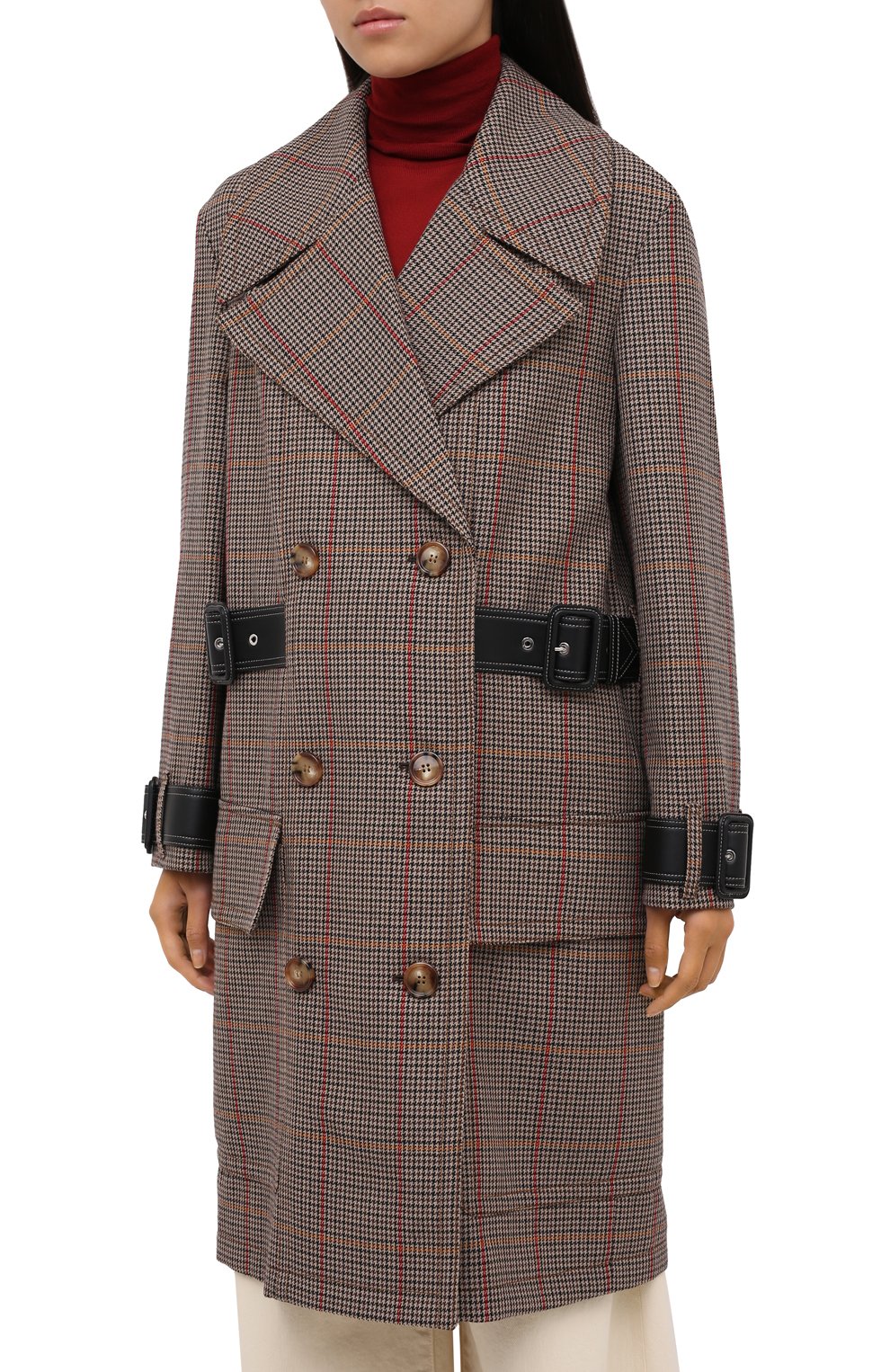 Шерстяное пальто BURBERRY, арт. 8026559, фото 4