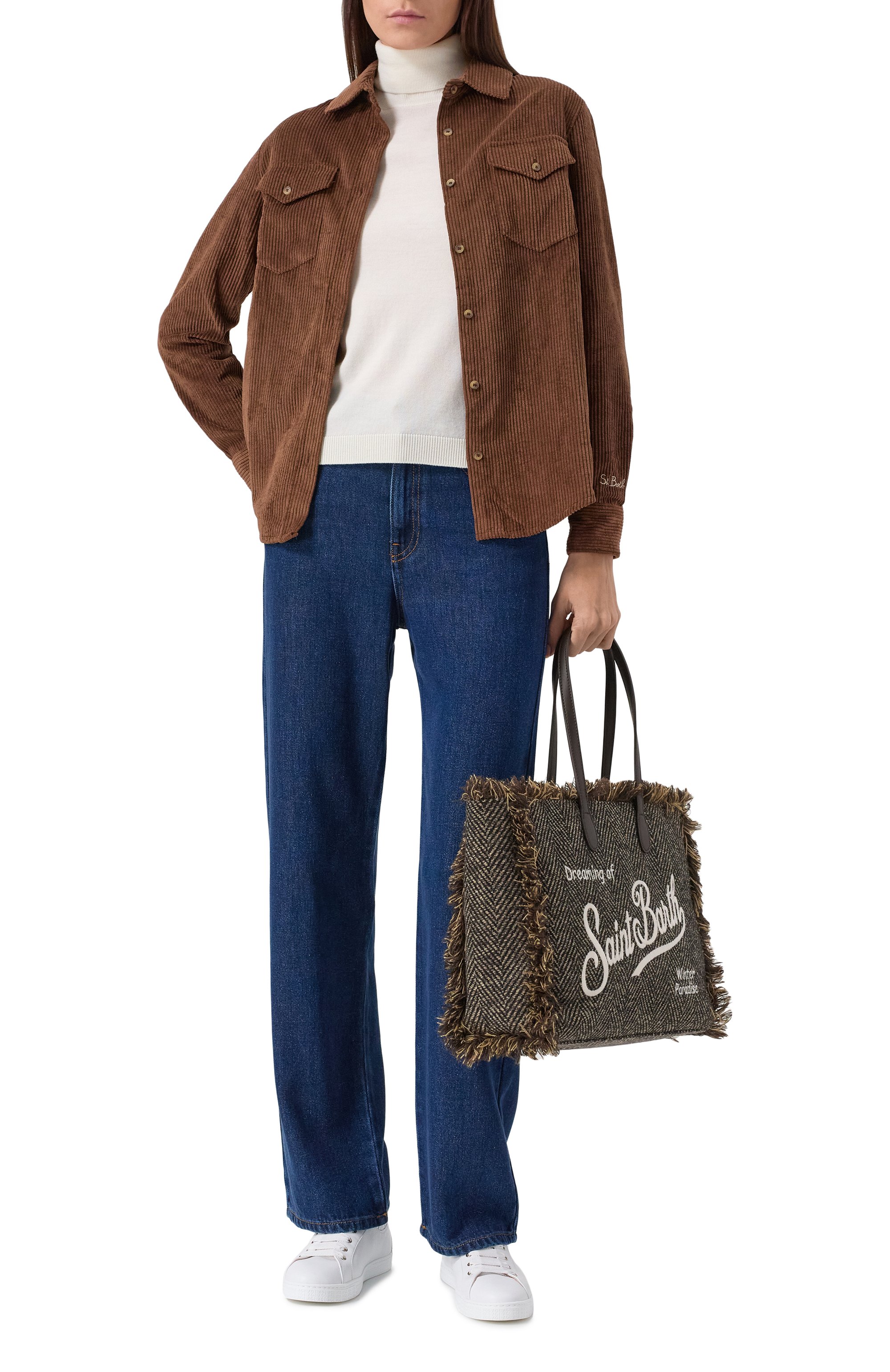 Вельветовая рубашка MC2 SAINT BARTH, арт. DEER/01755G, фото 2