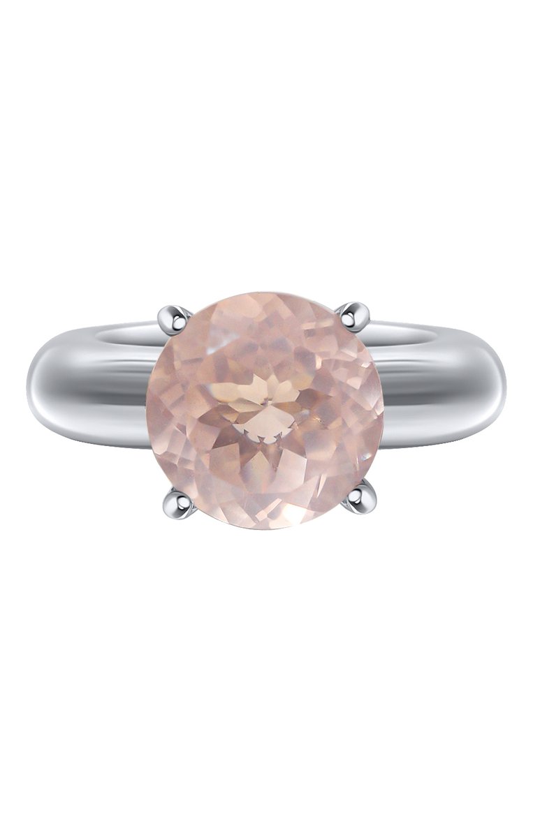 Кольцо cartoon ring с розовым кварцем MOONKA, арт. cr-r-qrz, фото 1