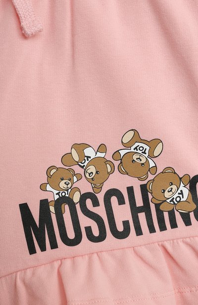 Хлопковые шорты MOSCHINO, арт. HDQ014/LDA00/10-14, фото 3