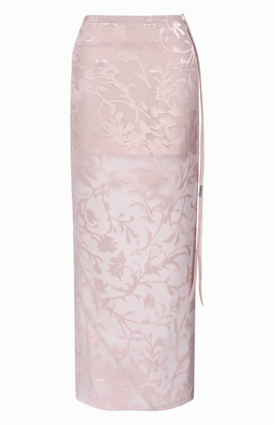 Женская юбка из вискозы и шелка ANN DEMEULEMEESTER, арт. B0010457/FA715