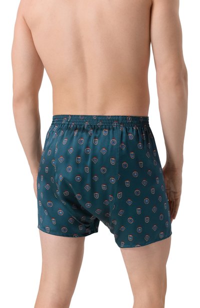 Шелковые боксеры DEREK ROSE, арт. 6030-BRIN117, фото 3