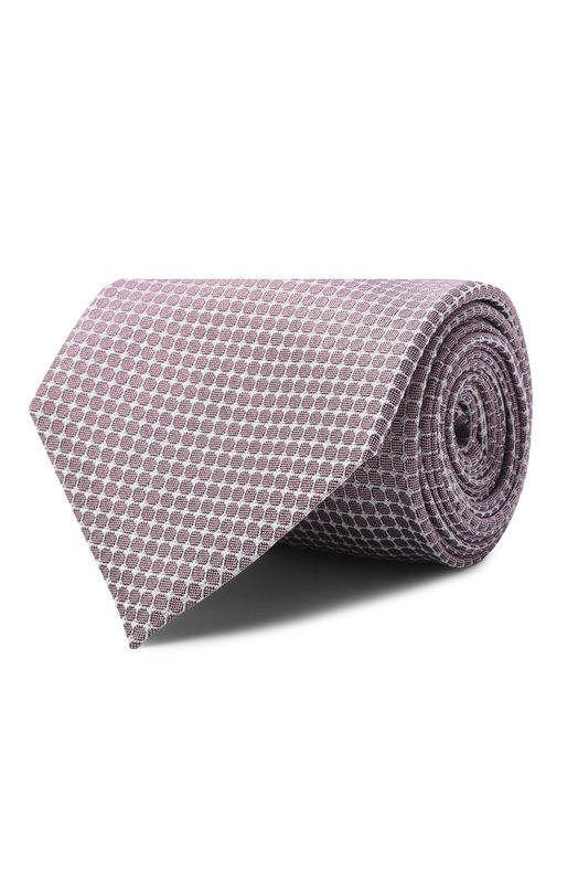 Шелковый галстук BOSS 50562064 Фиолетовый 50562064