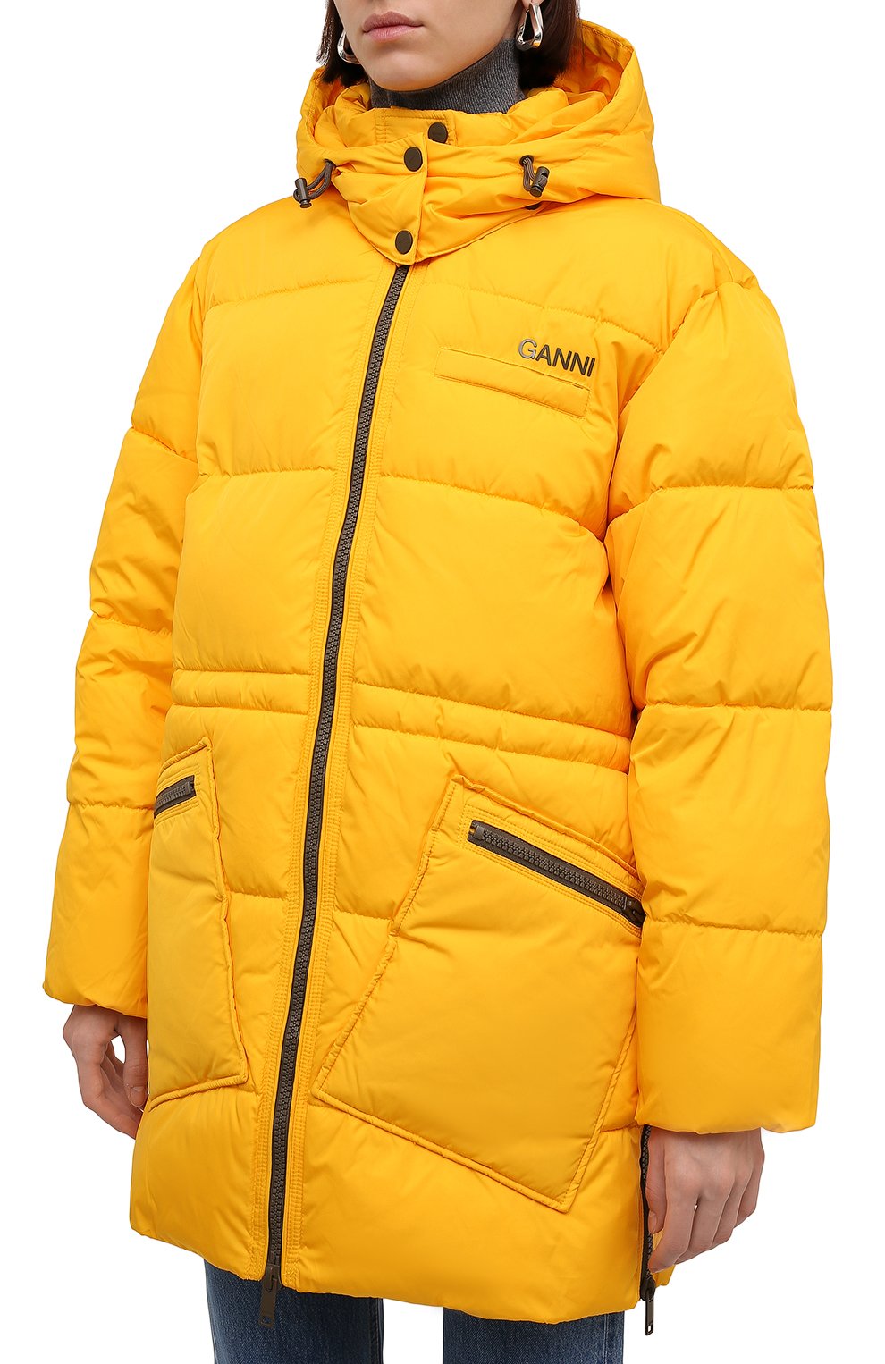 Пуховик GANNI, арт. F6450, фото 3
