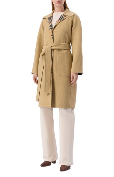 Двустороннее шерстяное пальто BURBERRY, арт. 8110900, фото 3