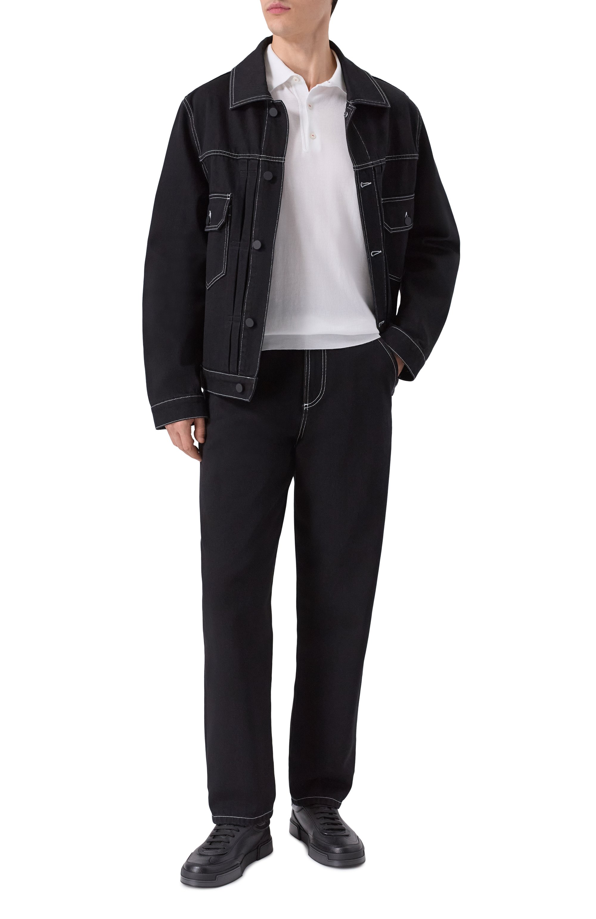 Джинсовая куртка KITON, арт. UGK125K0233H02, фото 2