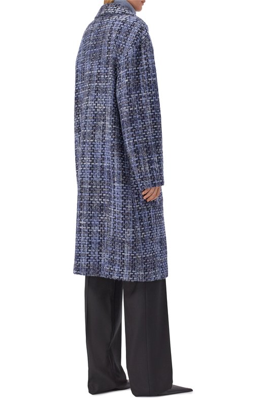 Пальто из кашемира и шелка MVST M25.1PW.C004/UBERTIN0 1177 Синий  M25.1PW.C004/UBERTIN0 1177 Фото 4