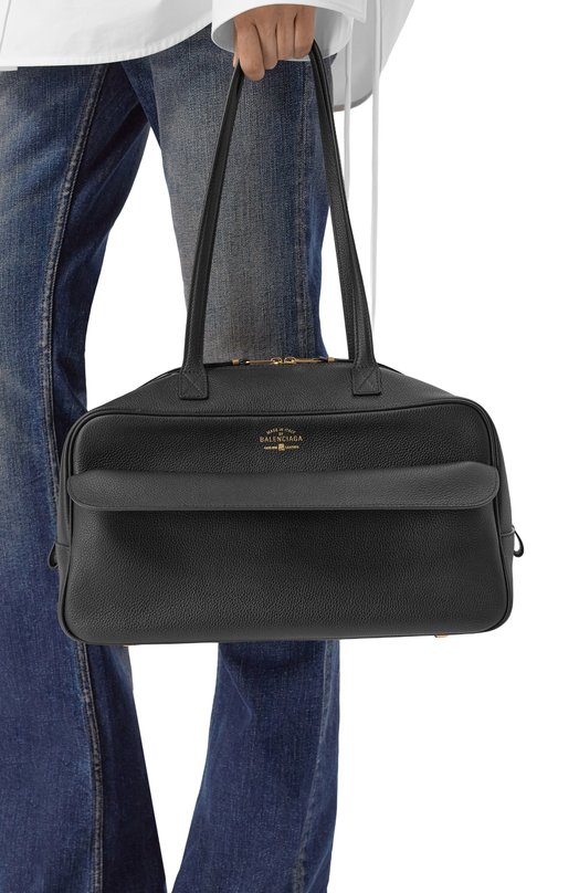 Сумка Carrie Bowling medium Balenciaga 826425/2ABNQ Чёрный  826425/2ABNQ Фото 2