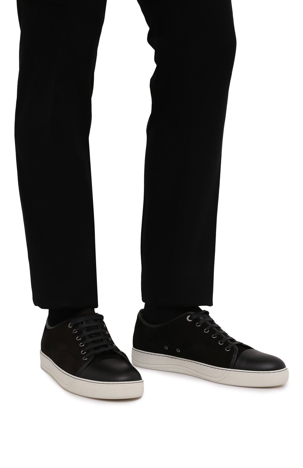 Комбинированные кеды LANVIN, арт. FM-SKDBB1-ANAP-P15, фото 3