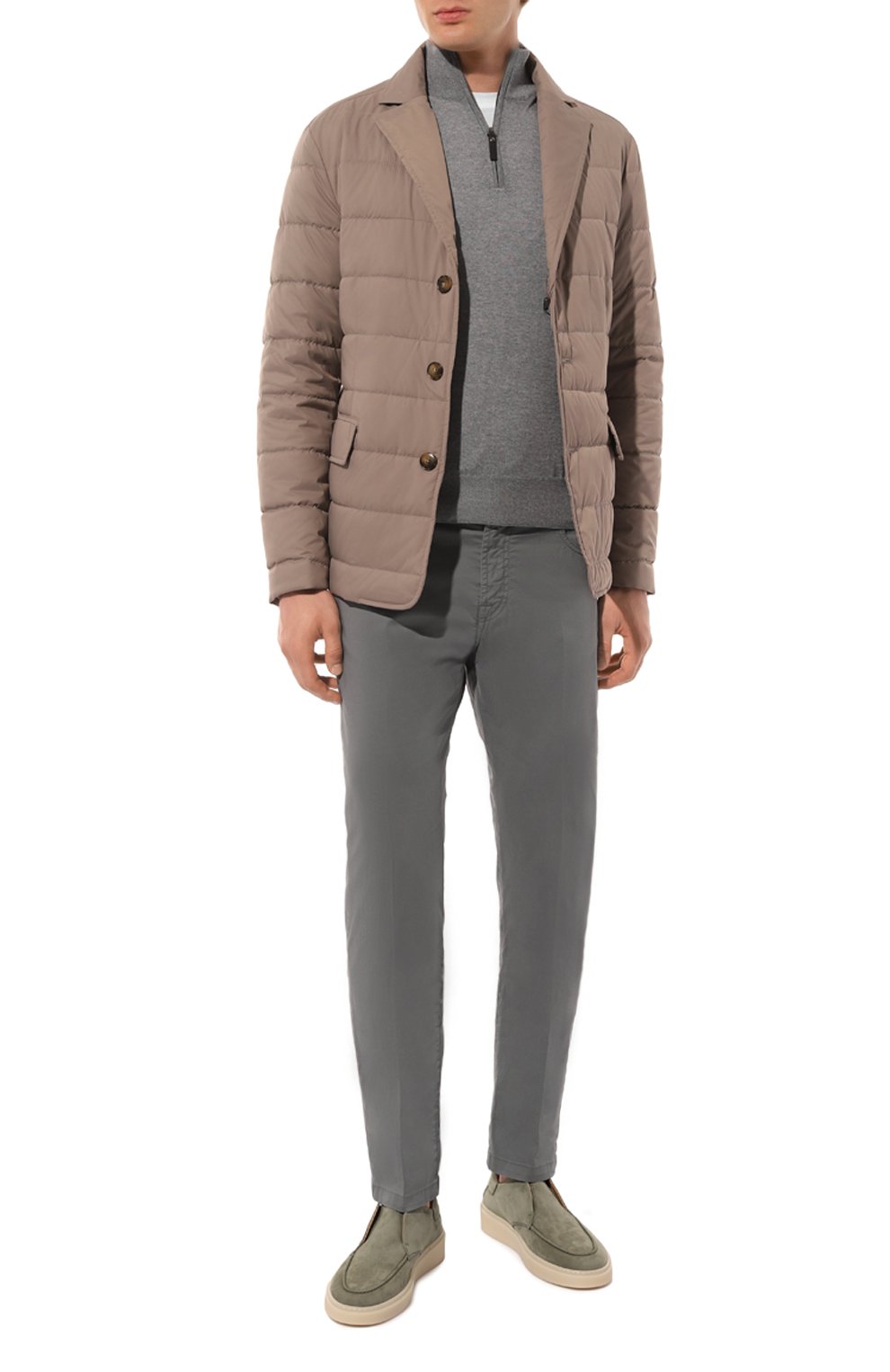 Хлопковые брюки KITON, арт. UPNJSK0600D, фото 2