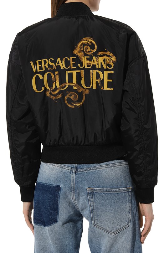 фото Двусторонний бомбер versace jeans couture