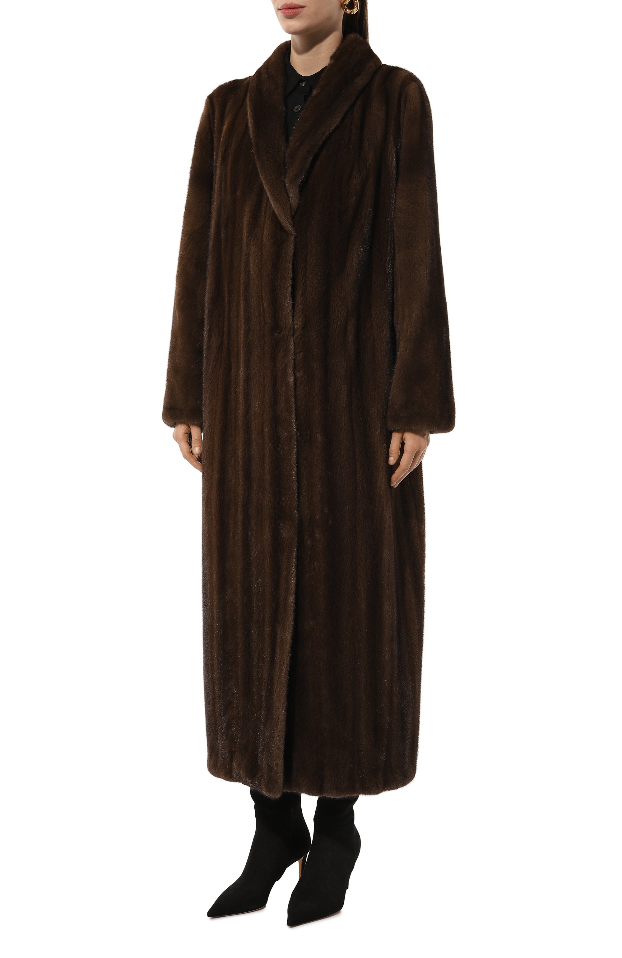 Шуба из норки GIULIA GURMAN, арт. J246DB44, фото 3