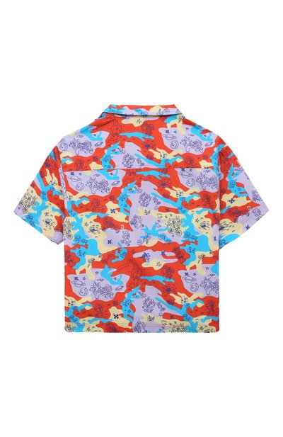 Хлопковая рубашка OFF-WHITE, арт. OBGA002S23FAB0038401, фото 2