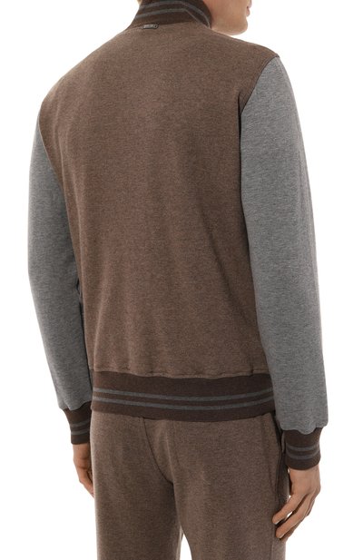 Толстовка из хлопка и кашемира CAPOBIANCO, арт. 17M457.LB00., фото 4