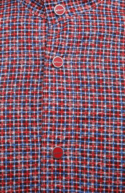 Хлопковая рубашка KITON, арт. UMCMARH0761102, фото 5