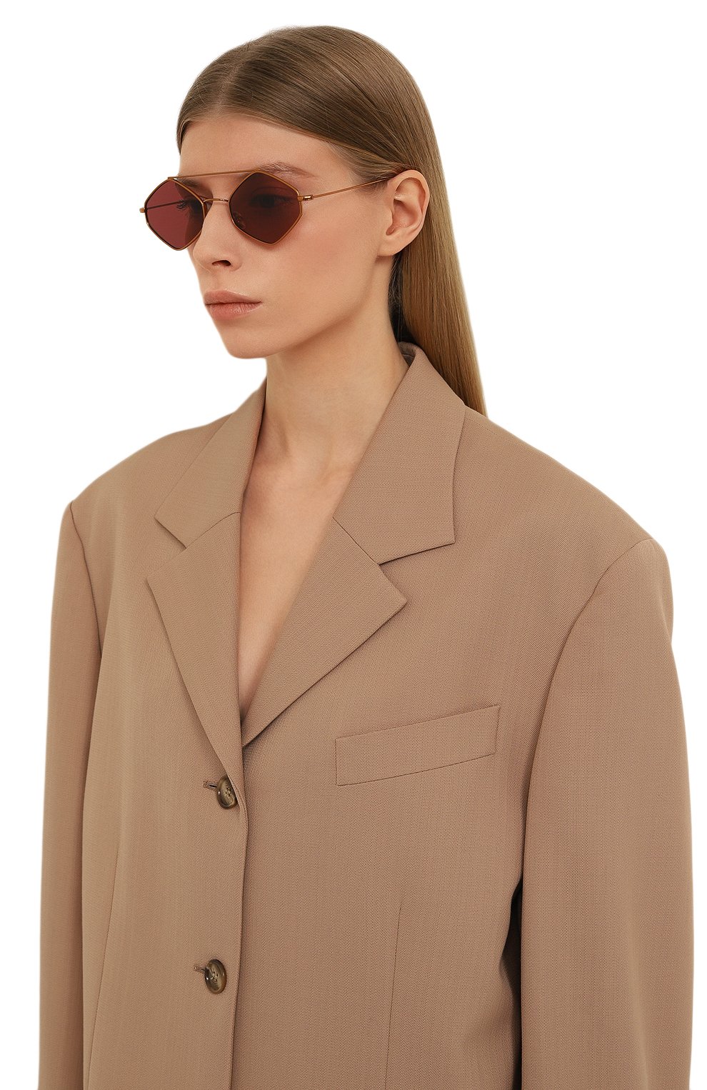 Солнцезащитные очки SPEKTRE, арт. RIGAUT 04BFT G0LD ANCIENT/B0RDEAUX, фото 2