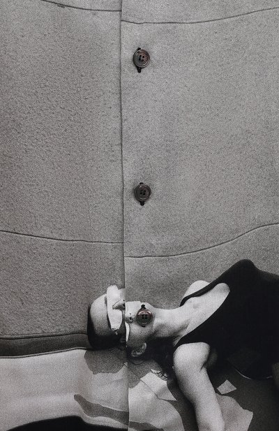 Рубашка из вискозы LIMITATO серого цвета по цене 38350 руб., арт. HEADING/SH0RT SLEEVE HIRT, фото 5 Рубашка из вискозы LIMITATO, арт. HEADING/SH0RT SLEEVE HIRT, фото 5