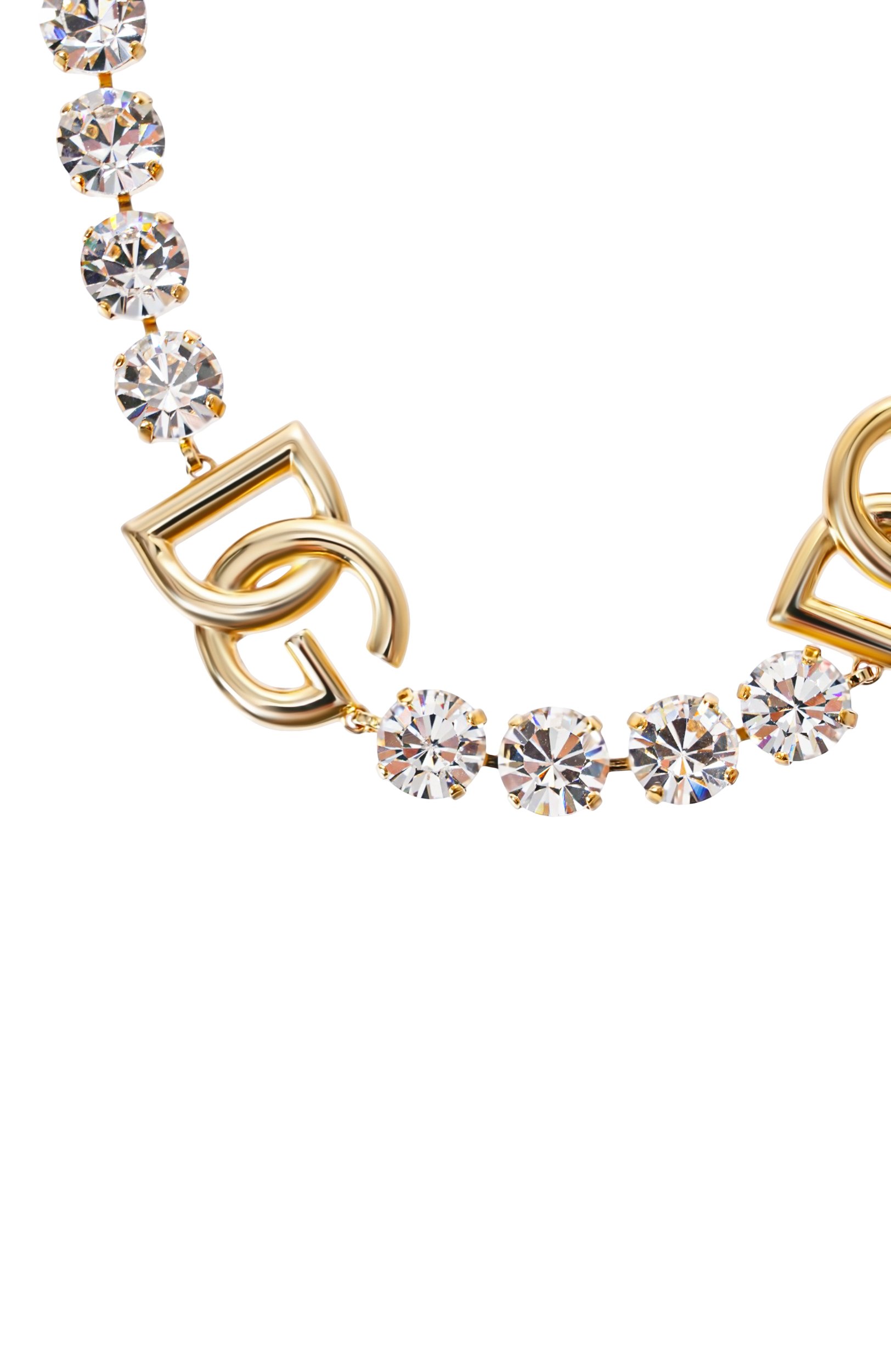 Колье DOLCE & GABBANA золотого цвета по цене 124000 руб., арт. WN04S6/W1111, фото 3 Колье DOLCE & GABBANA, арт. WN04S6/W1111, фото 3